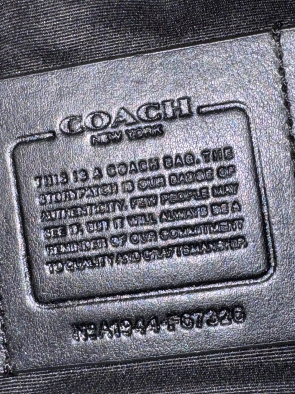 Coach Bag Graham Signature Camo Camouflage Black Crossbody - Picture 11 of 17